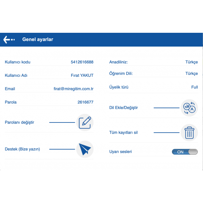 eLLC Türkçe Eğitim Seti Sertifikalı