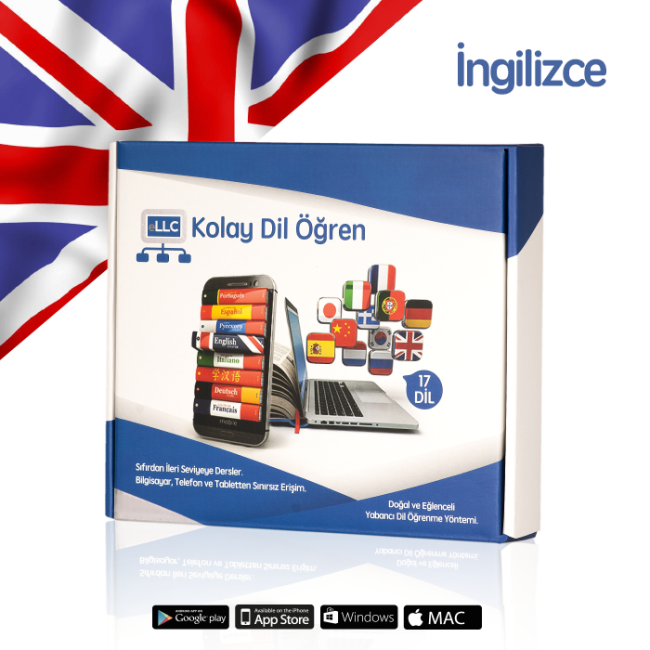 eLLC İngilizce Eğitim Seti  Sertifikalı
